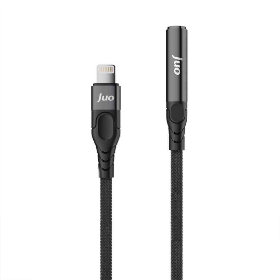 Juo Lightning to 3.5mm Jack Aux Kulaklık Çevirici Dönüştürücü Adaptör Kablo - 5