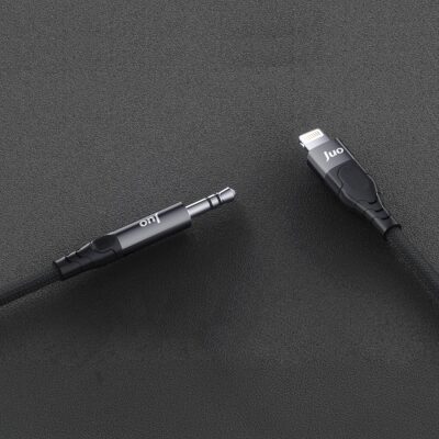 Juo Lightning to 3.5mm Jack Aux Stereo TRS Ses Kablosu 1 Metre - 4