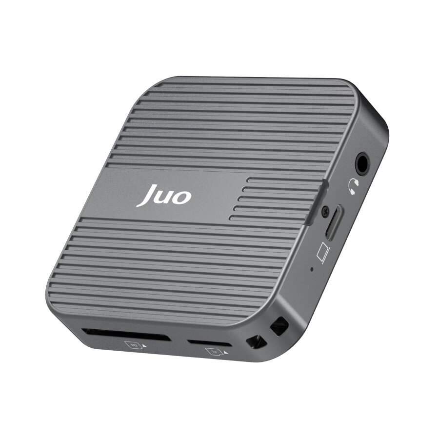 Juo MagSafe Uyumlu Type-C Hub 2230 NVMe SSD Kutusu 4K ProRes Kayıt 4K 60Hz HDMI PD 100W PD SD/microSD Kart Okuyucu AUX 10Gbps USB 3.2 Çoklayıcı Dönüştürücü - 8