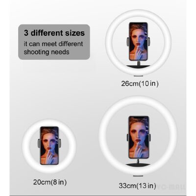 Juo MJ20 RGB Ring Light 20Cm Led Video Işığı (Ayak Dahil) - 6