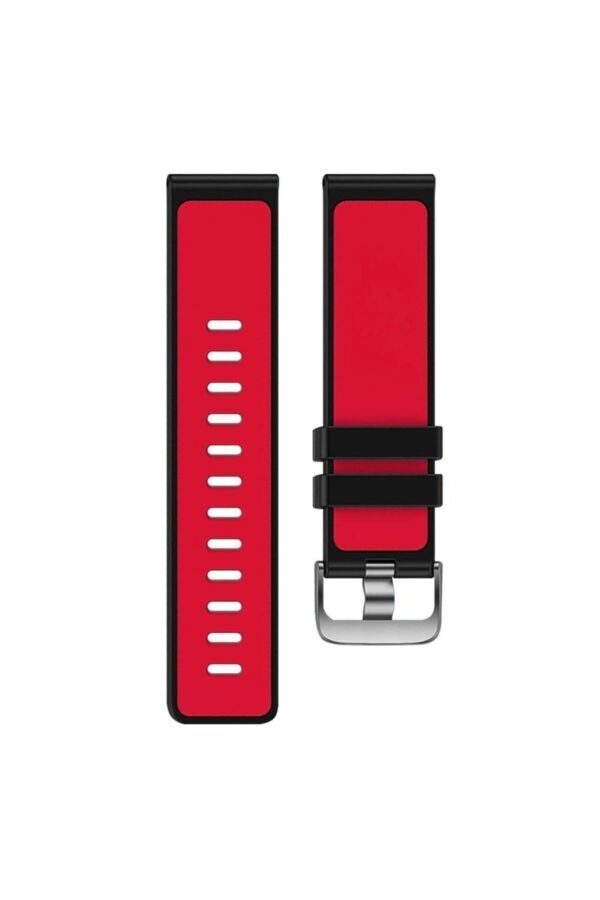 JUO Sports Akıllı Saat Yedek Kordon Siyah - Turuncu - 2