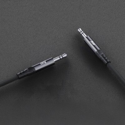 Juo Stereo 3.5mm TRS Jack Örgülü Aux Ses Kablosu 1 Metre - 4