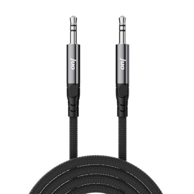 Juo Stereo 3.5mm TRS Jack Örgülü Aux Ses Kablosu 2 Metre - 6