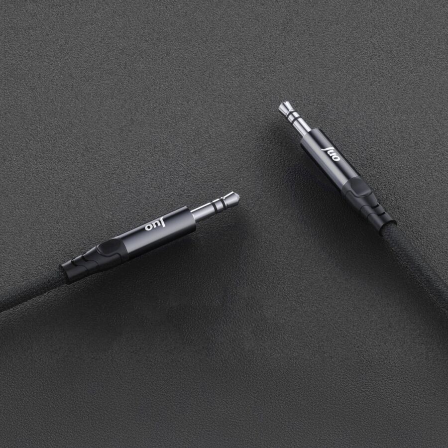 Juo Stereo 3.5mm TRS Jack Örgülü Aux Ses Kablosu 3 Metre - 4