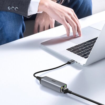Juo Type-C 1000Mbps USB 3.2 Gigabit Ethernet Dönüştürücü Adaptör - 4