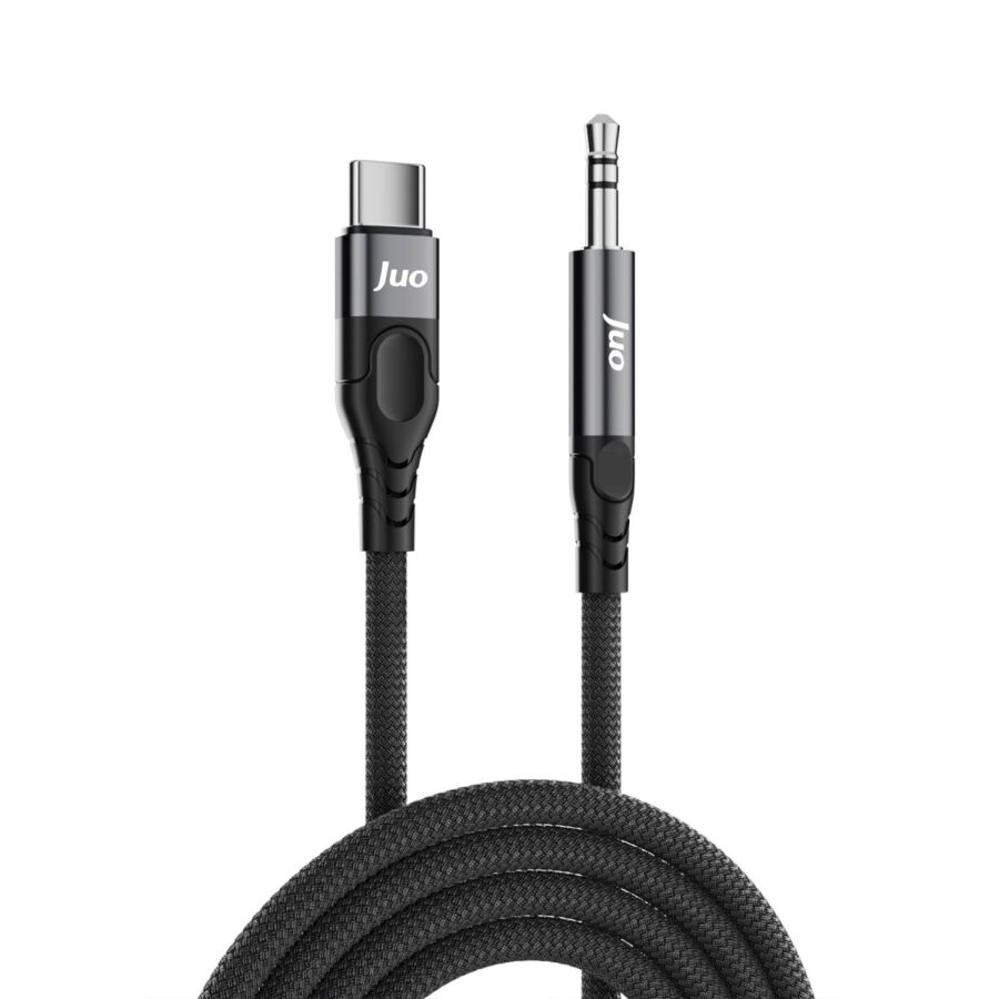 Juo USB Type-C to 3.5mm Jack Aux Stereo TRS Ses Kablosu 1 Metre - 5