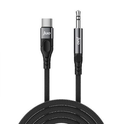 Juo USB Type-C to 3.5mm Jack Aux Stereo TRS Ses Kablosu 1 Metre - 6