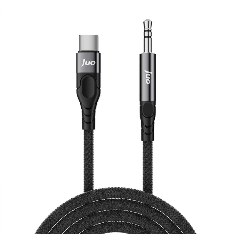 Juo USB Type-C to 3.5mm Jack Aux Stereo TRS Ses Kablosu 1 Metre - 6