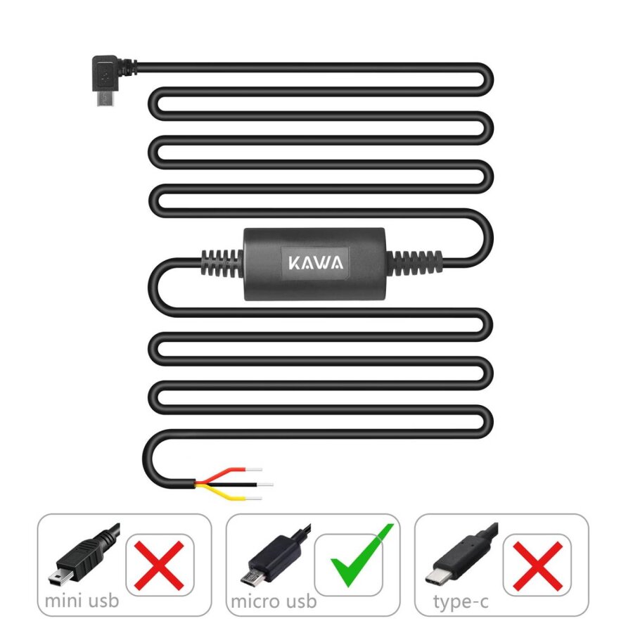 Kawa PT01 D5 / D6 2K Uyumlu Micro USB Park Modu Bağlantı Kiti - 4