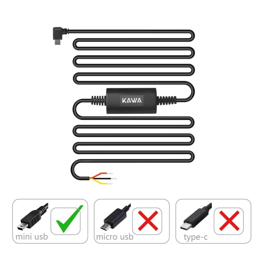 Kawa PT01 D8 / D10 Uyumlu Mini USB Park Modu Bağlantı Kiti - 4