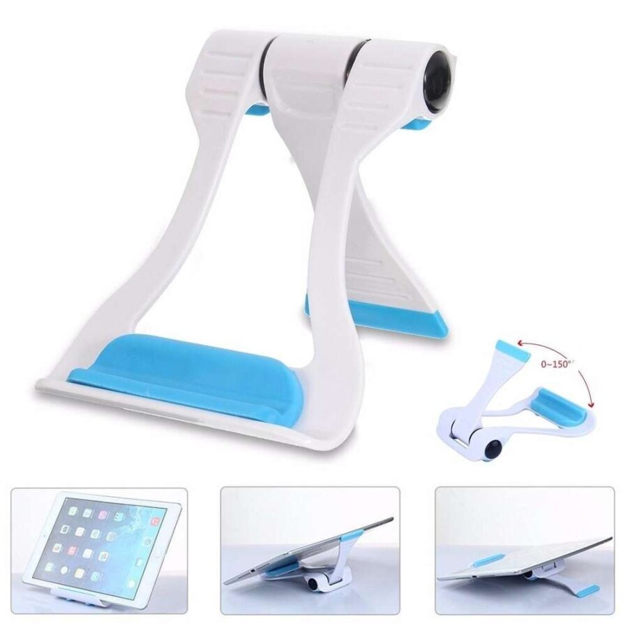 KingMa 150° Açılı Telefon Tablet Tutucu Stand Mavi - 6