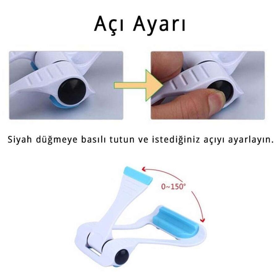 KingMa 150° Açılı Telefon Tablet Tutucu Stand Yeşil - 5