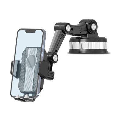 KingMa 360° Dönebilen Vakumlu Torpido ve Cam için Araç Içi Telefon Tutucu