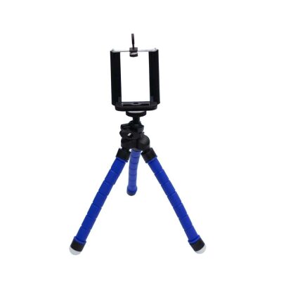 KingMa Esnek Ahtapod Tripod Telefon Tutucu Siyah - 3