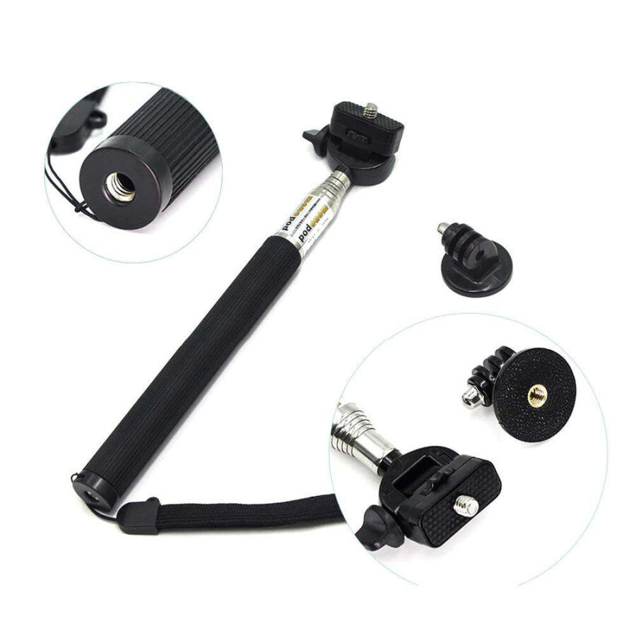 KingMa GoPro Uyumlu Monopod ve Bağlantı Adaptörü - 3