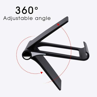 KingMa S508 Universal Açılı Masaüstü Telefon Standı Pembe - 5
