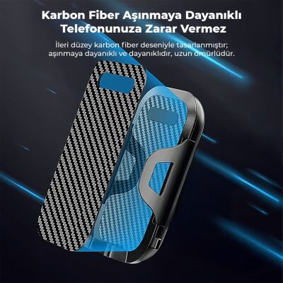 KingMa Vantuzlu Uzayan Ayarlanabilir Cam ve Torpido İçin Araç İçi Telefon Tutucu - 8