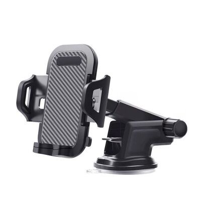 KingMa Vantuzlu Uzayan Ayarlanabilir Cam ve Torpido İçin Araç İçi Telefon Tutucu