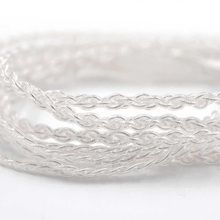 KZ Lightning A Tipi Kulaklık Kablosu Gümüş - 2