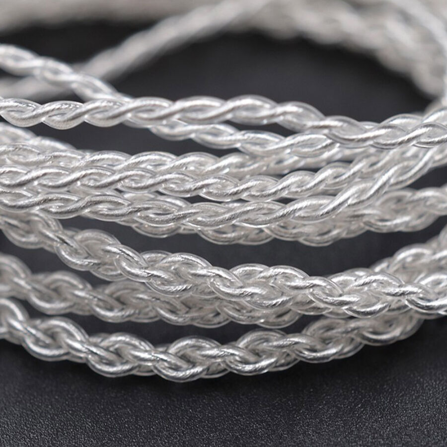 KZ Lightning B Tipi Kulaklık Kablosu Gümüş - 5