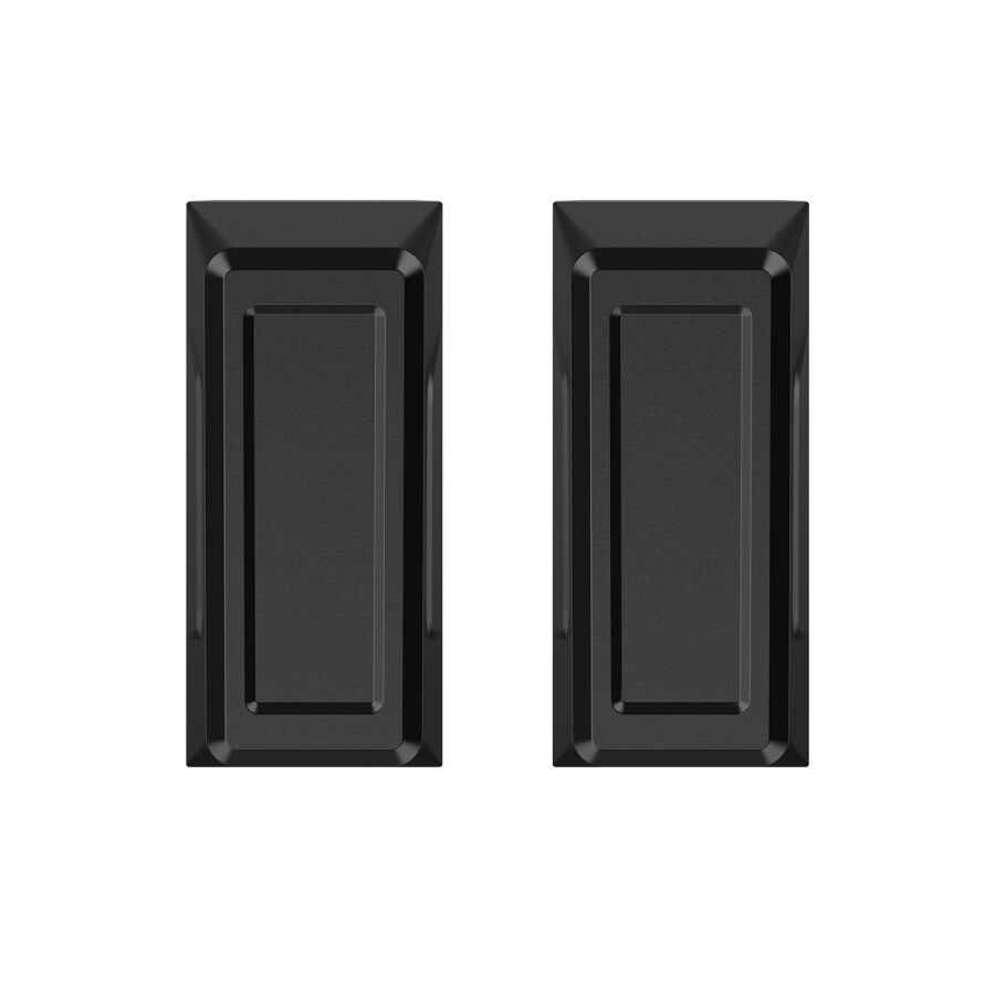 Lecoo DS104 Kablolu USB + 3.5mm Jack RGB Aydınlatmalı 6W Masaüstü Hoparlör Siyah - 7