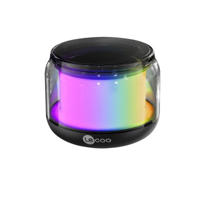 Lecoo DS106 Pro RGB Taşınabilir Ses Bombası Kablosuz Bluetooth Mini Hoparlör - 1