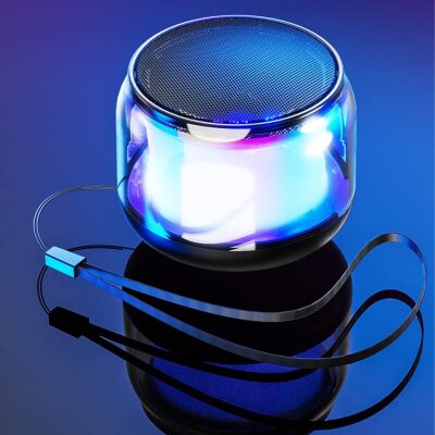 Lecoo DS106 Pro RGB Taşınabilir Ses Bombası Kablosuz Bluetooth Mini Hoparlör - 6