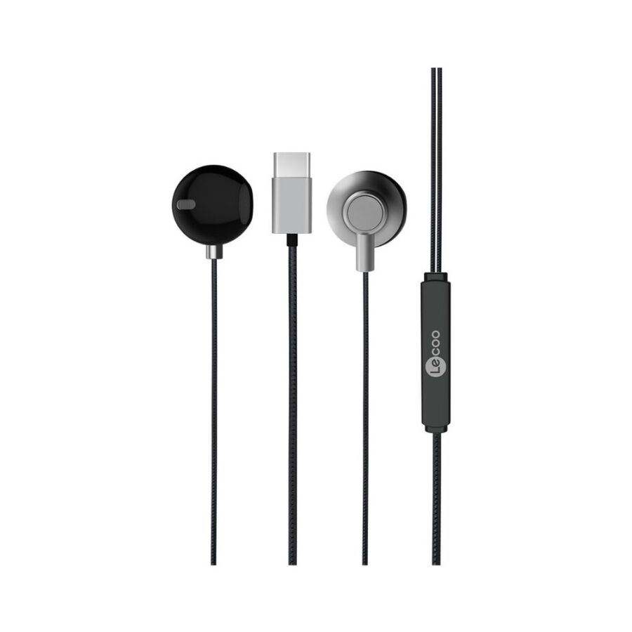 Lecoo EH101 Kablolu Type-C Kulak İçi Kulaklık - 1