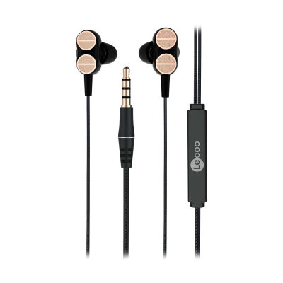 Lecoo EH102 Çift Sürücülü Kablolu Kulak İçi Kulaklık