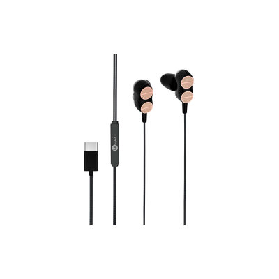 Lecoo EH102 Çift Sürücülü Type-C Kablolu Kulak İçi Kulaklık - 4