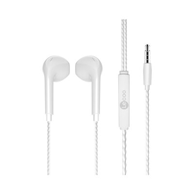 Lecoo EH104 Kablolu Kulak İçi Kulaklık Beyaz - 3