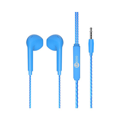 Lecoo EH104 Kablolu Kulak İçi Kulaklık Mavi - 3