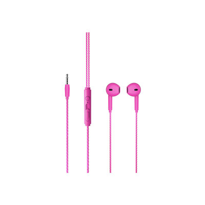 Lecoo EH104 Kablolu Kulak İçi Kulaklık Pembe - 2