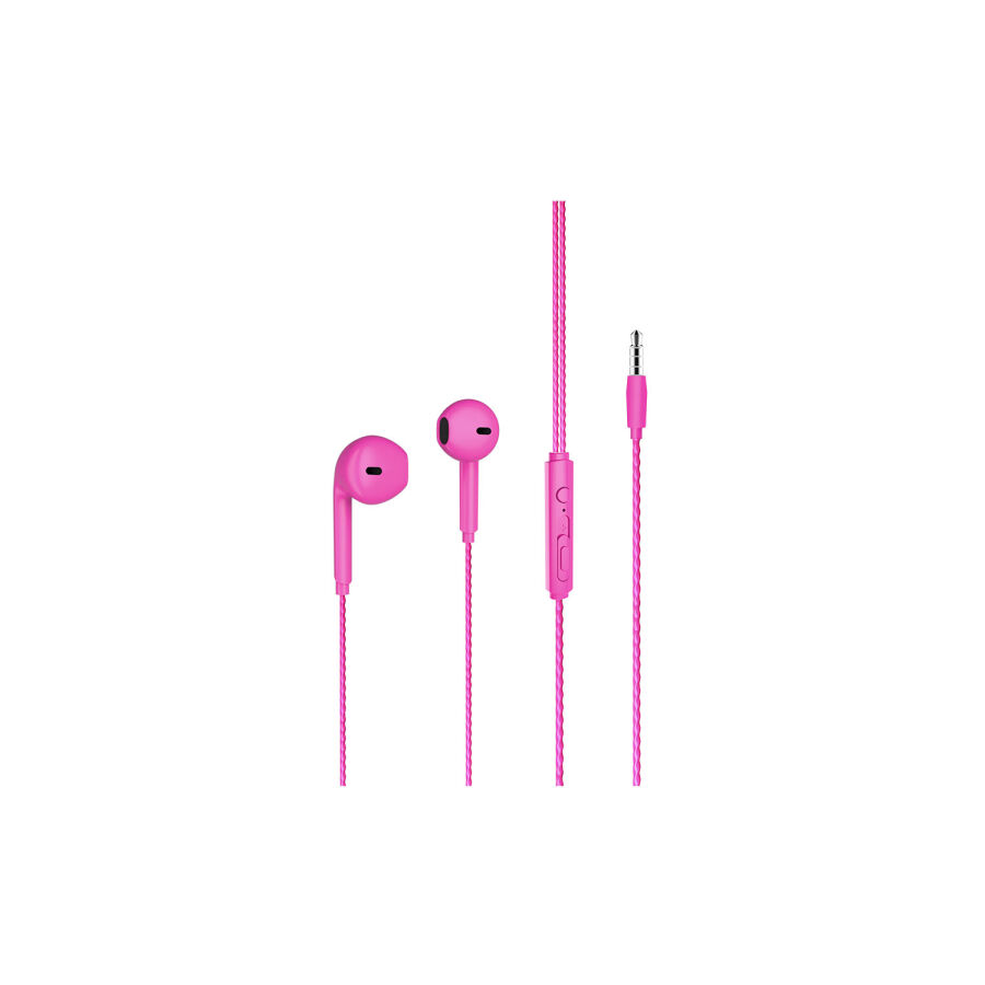 Lecoo EH104 Kablolu Kulak İçi Kulaklık Pembe - 6