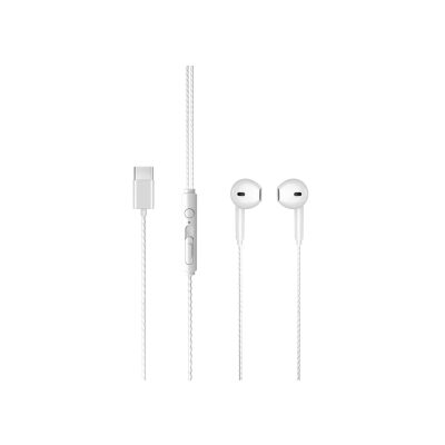 Lecoo EH104 Kablolu Type-C Kulak İçi Kulaklık Beyaz - 2