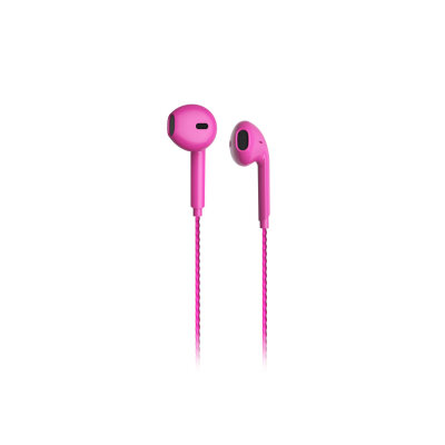 Lecoo EH104 Kablolu Type-C Kulak İçi Kulaklık Pembe - 3