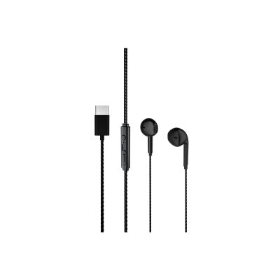 Lecoo EH104 Kablolu Type-C Kulak İçi Kulaklık Siyah - 3