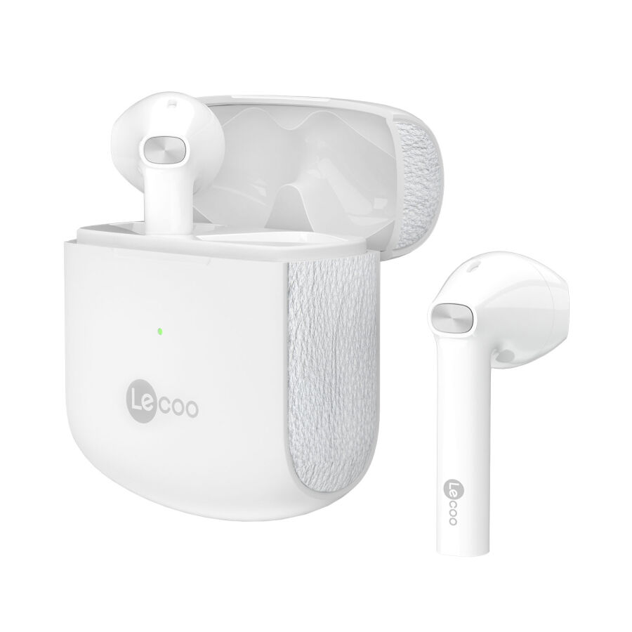 Lecoo EW303 Bluetooth 5.0 Kablosuz Kulak İçi Kulaklık Beyaz - 3