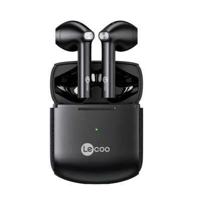 Lecoo EW303 Bluetooth 5.0 Kablosuz Kulak İçi Kulaklık Siyah - 1
