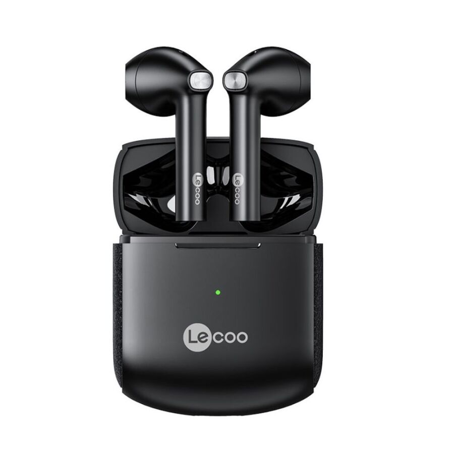 Lecoo EW303 Bluetooth 5.0 Kablosuz Kulak İçi Kulaklık Siyah - 1
