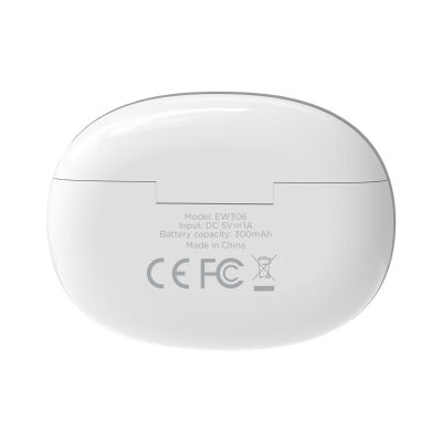 Lecoo EW306 Hi-Fi Bluetooth 5.1 TWS Kablosuz Kulak içi Kulaklık Beyaz - 5