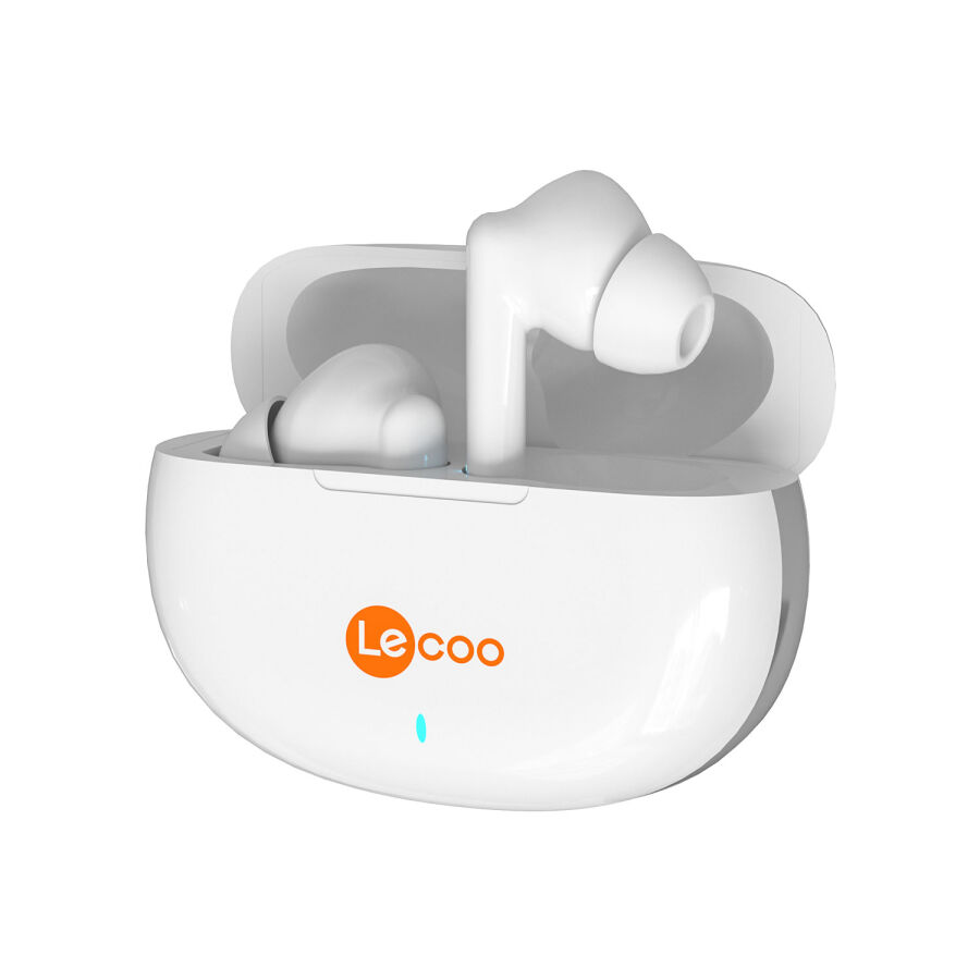 Lecoo EW306 Hi-Fi Bluetooth 5.1 TWS Kablosuz Kulak içi Kulaklık Beyaz - 4
