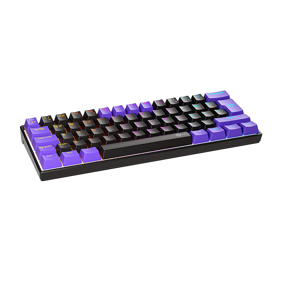 Lecoo GK601 Pro Red Switch RGB 3 Modlu Hot Swap Kablosuz Mekanik Gaming Oyuncu Klavyesi 1000Hz Türkçe Q Siyah - 2