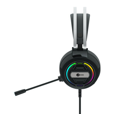 Lecoo HT401 Kulak Üstü RGB Gaming Oyuncu Kulaklığı - 3