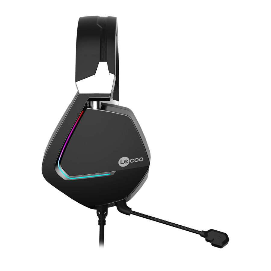 Lecoo HT402 Kulak Üstü RGB Gaming Oyuncu Kulaklığı 3.5mm Jack + USB - 3