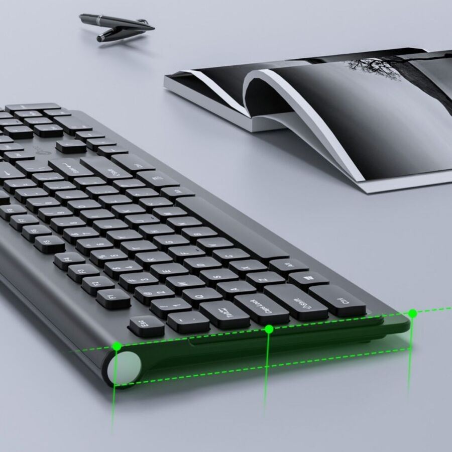 Lecoo KW203 Kablosuz Klavye ve Mouse Set - 4