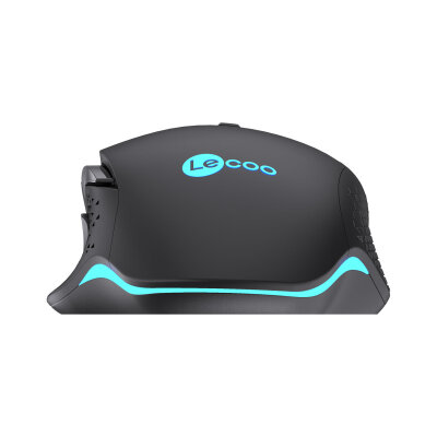 Lecoo MG1101 Kablolu RGB 6400 DPI 8 Tuşlu Gaming Optik Oyuncu Mouse Siyah - 2
