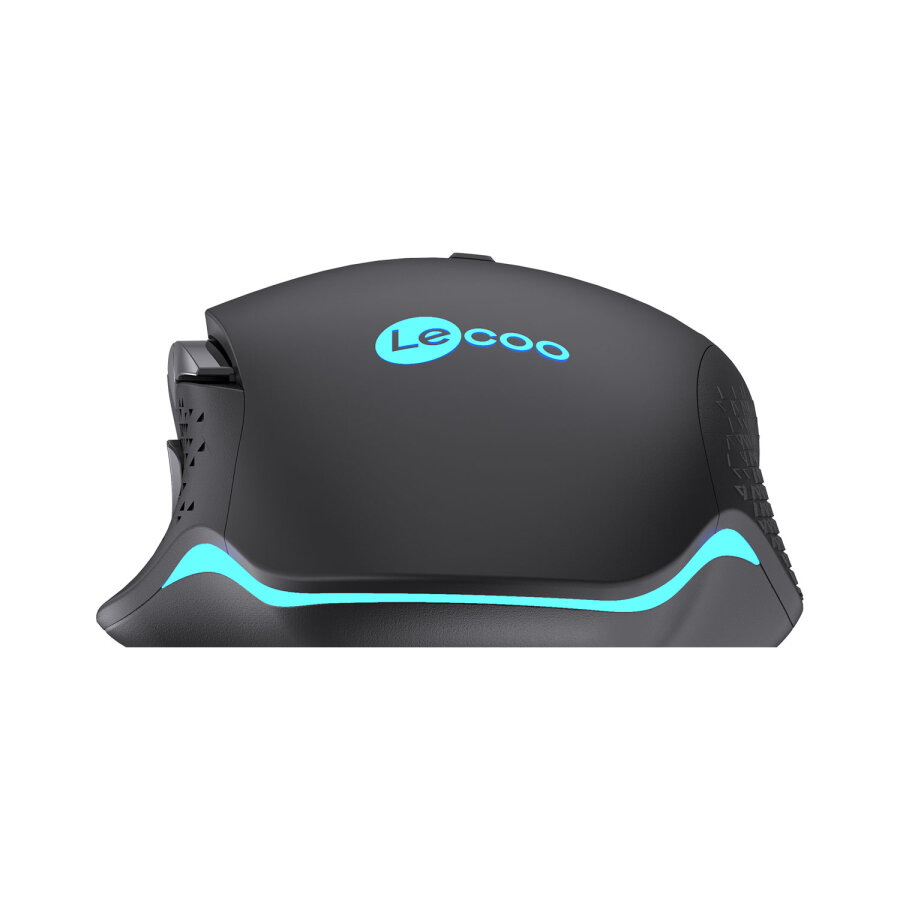 Lecoo MG1101 Kablolu RGB 6400 DPI 8 Tuşlu Gaming Optik Oyuncu Mouse Siyah - 2