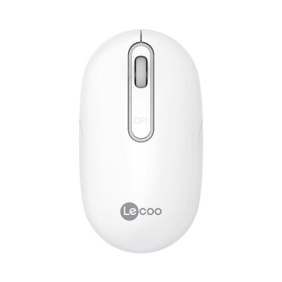 Lecoo WS207 Şarj Edilebilir Kablosuz Mouse Beyaz