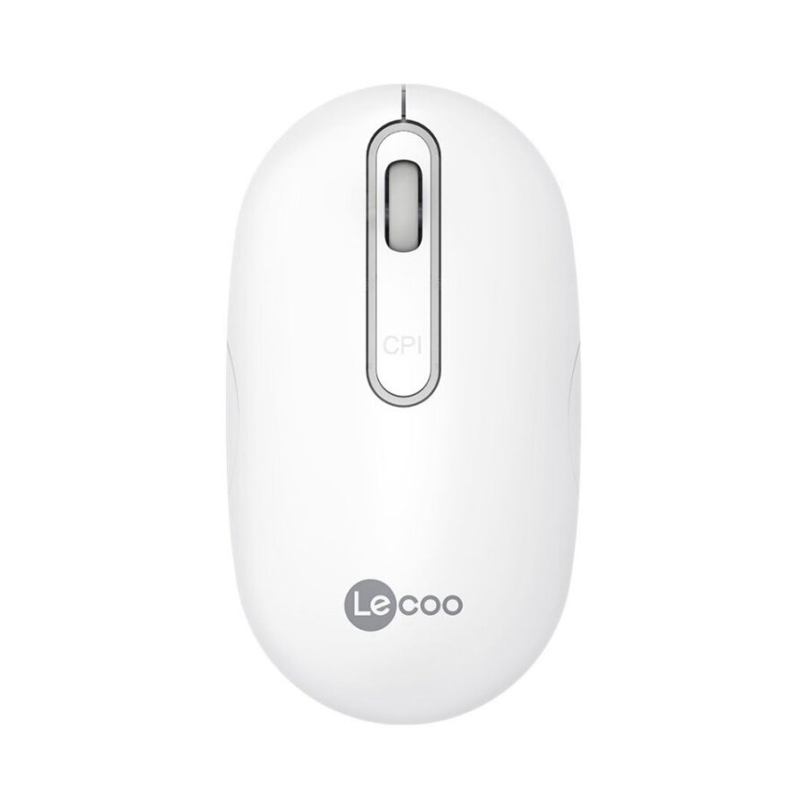 Lecoo WS207 Şarj Edilebilir Kablosuz Mouse Beyaz - 1